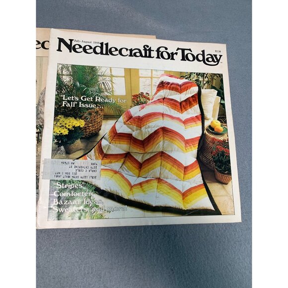 Vintage Needlecraft For Today Magazines - 1980 Collection For Needlework Lovers - Picture 2 of 6